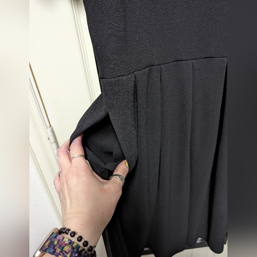 Lularoe Solid Black Dress - image 3